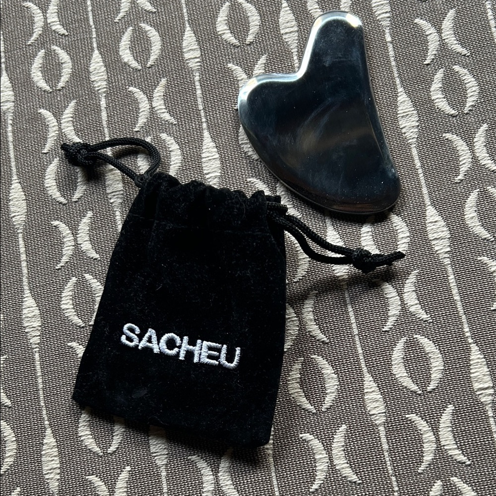 Silver Gua Sha Tool